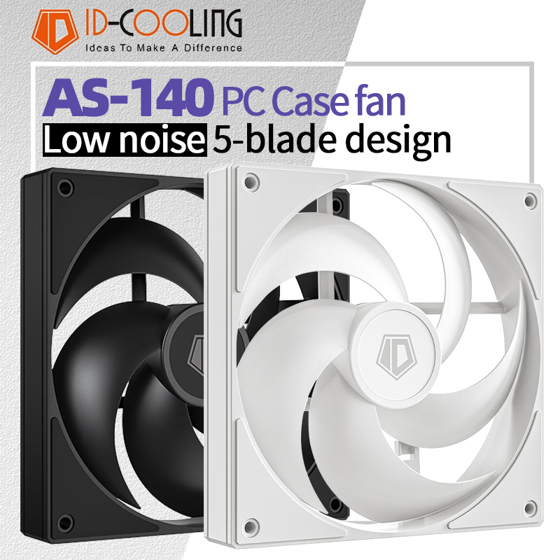 Pc Water Cooling - พัดลมเคสคอมพิวเตอร์ ID Cooling AS 140 ขนาด