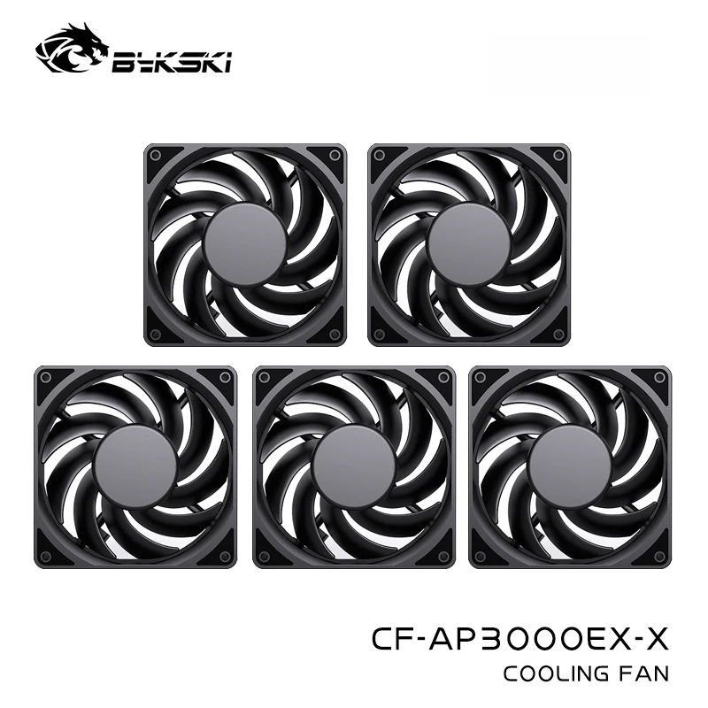 Pc Water Cooling - Bykski พัดลม120มม. สำหรับระบายความร้อนด้วยน้ำหม้อน้ำคอมพิวเตอร์ casing PC 3008รอบต่อนาทีฮีทซิงค์รองรับ