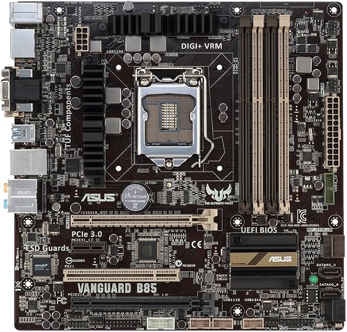 Intel Cpu Core I5 - เมนบอร์ด ASUS VANGUARD B85 ซ็อกเก็ต LGA1150