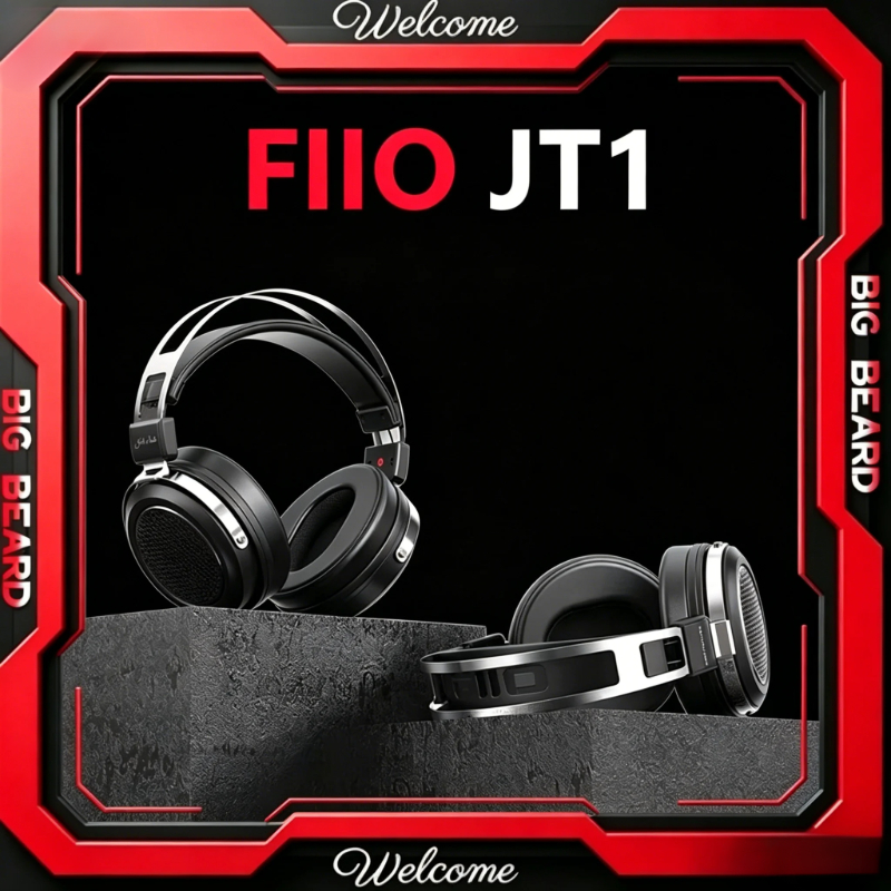 Pc Gaming Earphones - หูฟังแบบมีสาย FiiO JT1 35 มม. พร้อมไมโครโฟน
