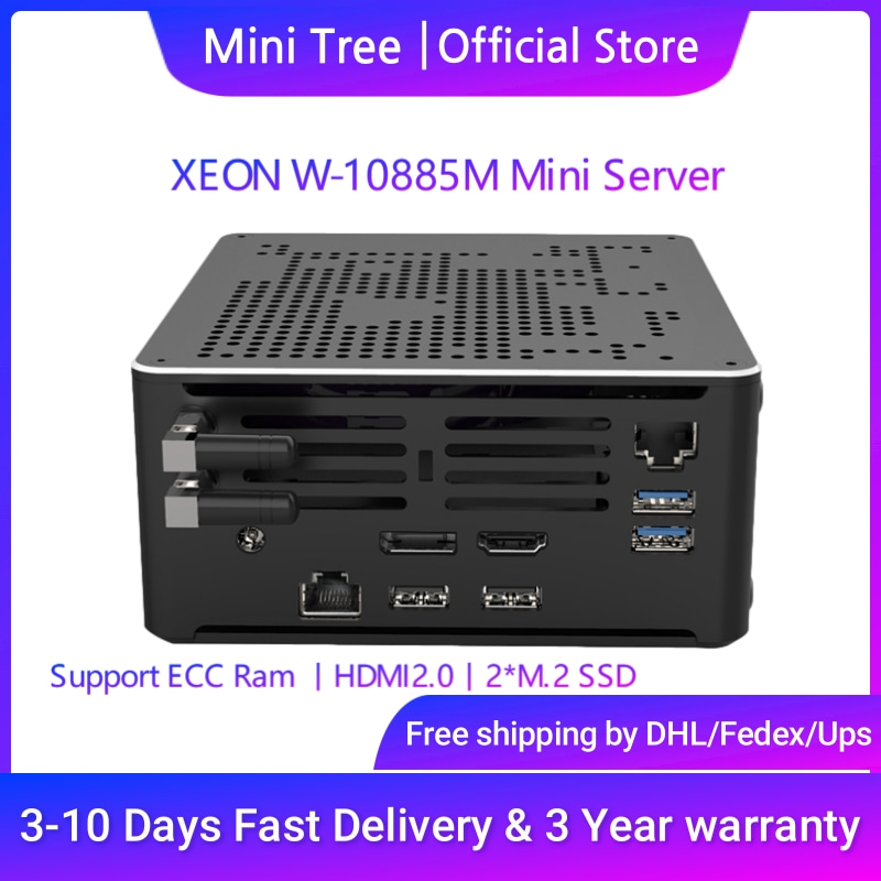 Pc Gaming Sultan - Intel Xeon W-10885M ECC RAM Win11เกมมินิพีซี2