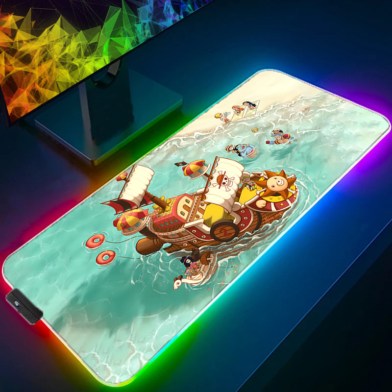 RGB LED Mouse Pad โต๊ะทํางาน O - Pc Gaming Game บทวิจารณ์และราคา
