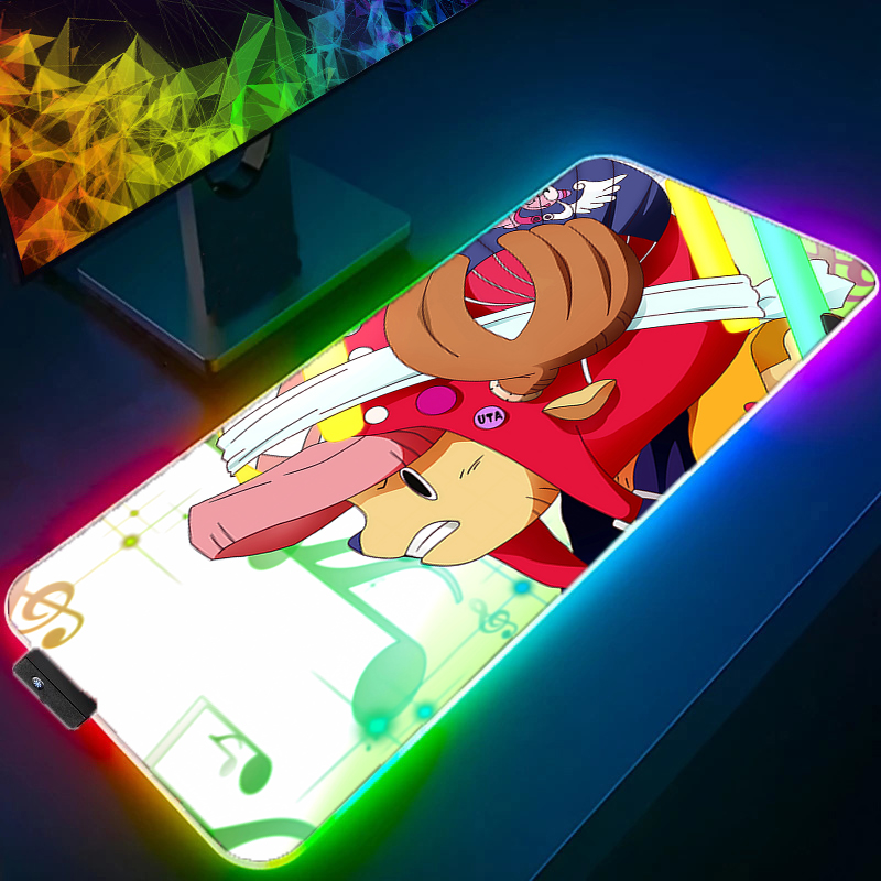 RGB LED Mouse Pad โต๊ะทํางาน O - Pc Gaming Game บทวิจารณ์และราคา