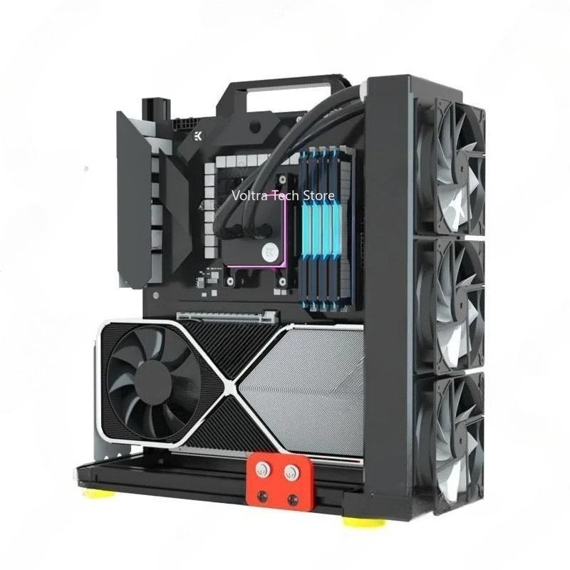 โครงเคสคอมพิวเตอร์แบบเปิดโล่ง  - Pc Water Cooling บทวิจารณ์และราคา