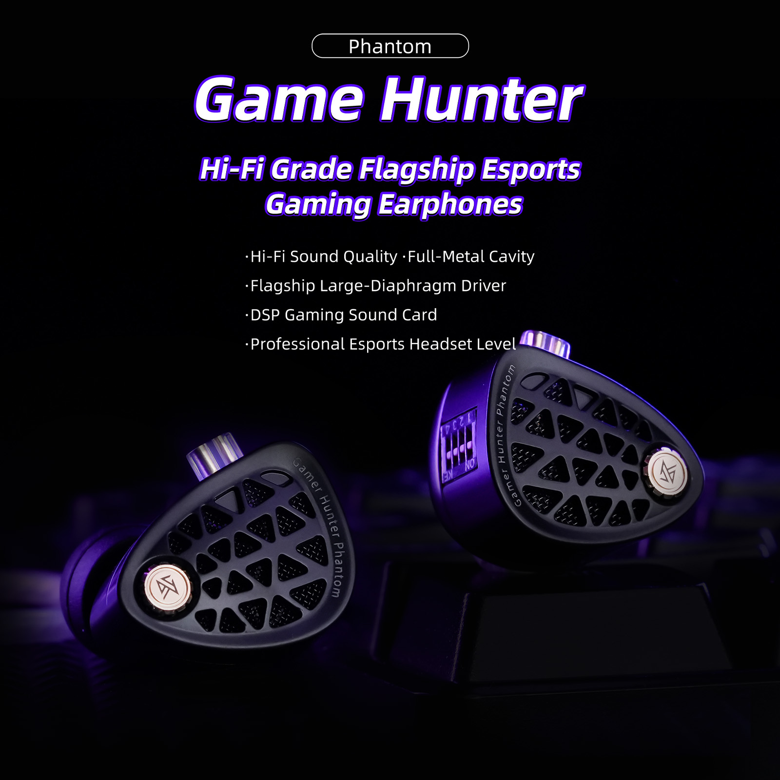 หูฟังเกมมิ่ง KZ Phantom HiFi ร - Pc Gaming Earphones บทวิจารณ์และราคา
