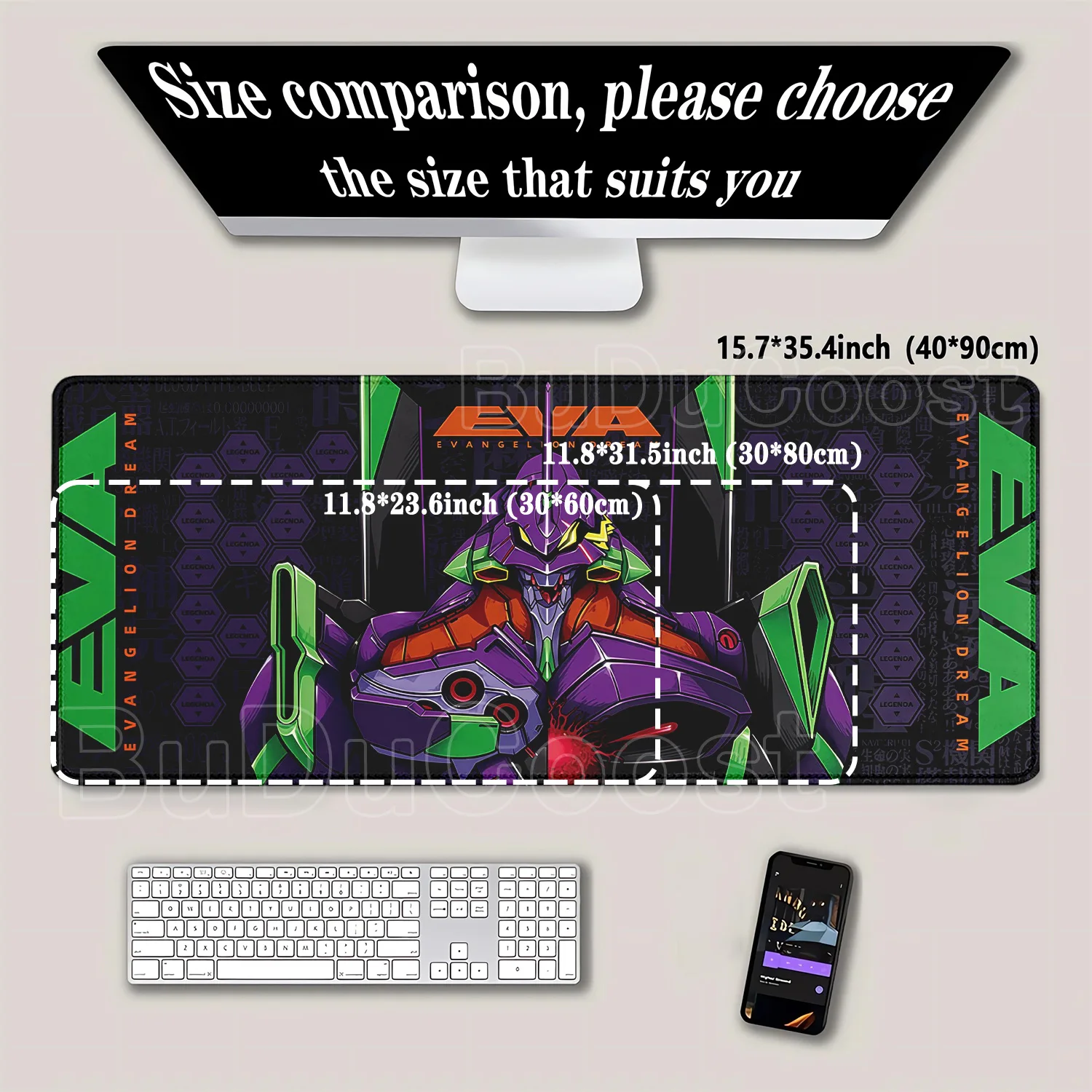 แผ่นรองเมาส์ Evangelione EVA 0 - Pc Gaming Evangelion บทวิจารณ์และราคา