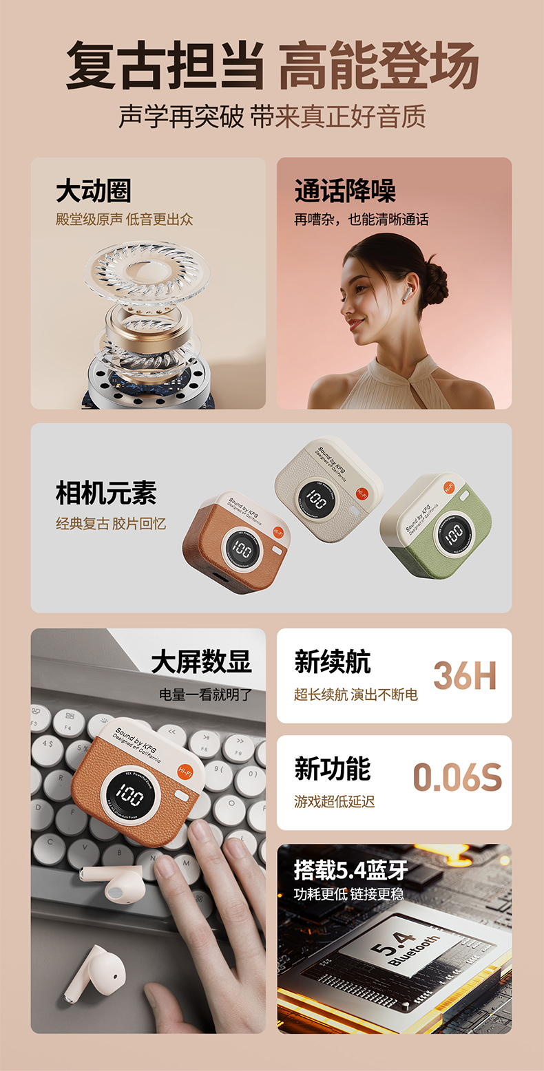 Q86 บลูทูธ 5.3 หูฟังไร้สายไฟ L - Pc Gaming Earphones บทวิจารณ์และราคา