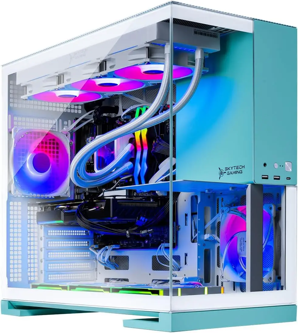 Skytech Gaming Aqua Desktop PC - Pc Gaming Nvidia 5080 บทวิจารณ์และราคา