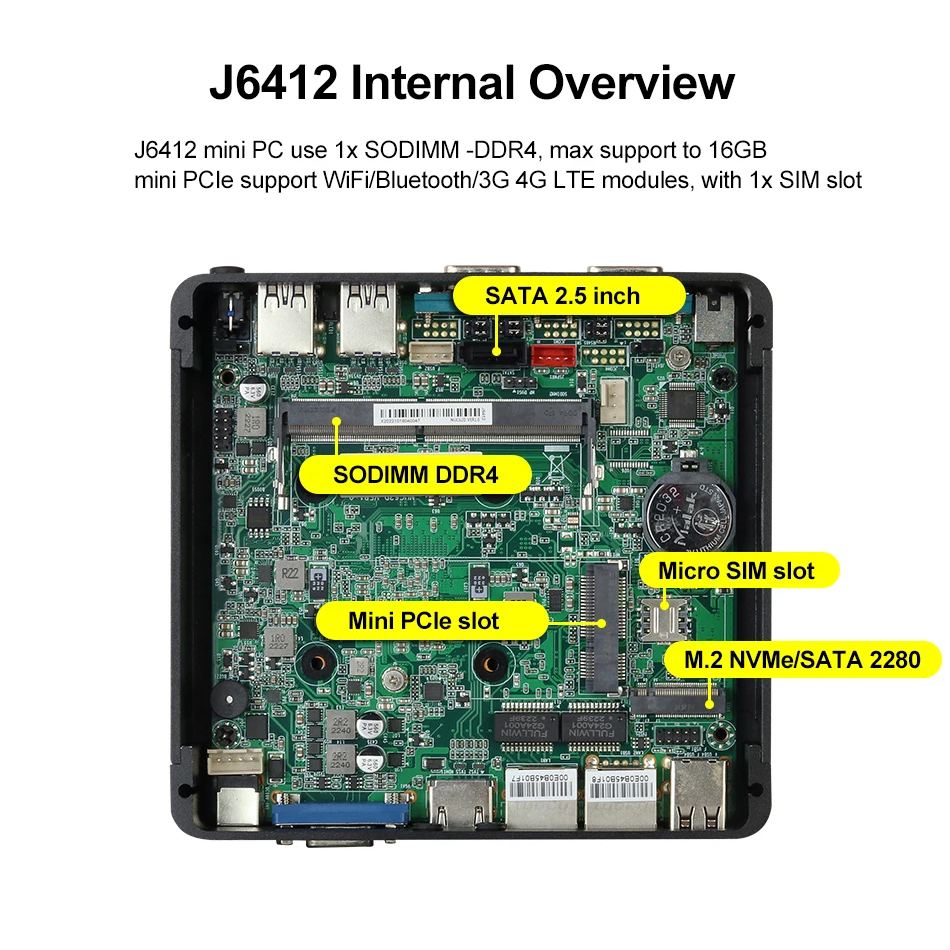 XCY Mini PC Intel Celeron J641 - Intel Cpu Core I5 บทวิจารณ์และราคา