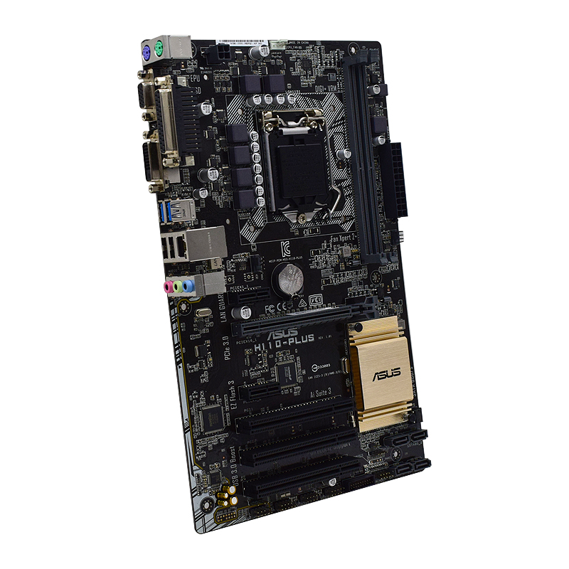 เอซุส H110-PLUS เมนบอร์ด รองรั - Intel Cpu Core I5 บทวิจารณ์และราคา