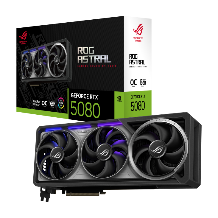 การ์ดจอเกมมิ่ง ROG Astral GeFo - Pc Gaming Nvidia 5080 บทวิจารณ์และราคา